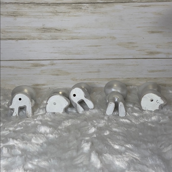 Cute little pearl white ghosts bow ties yoga - Picture 6 of 6